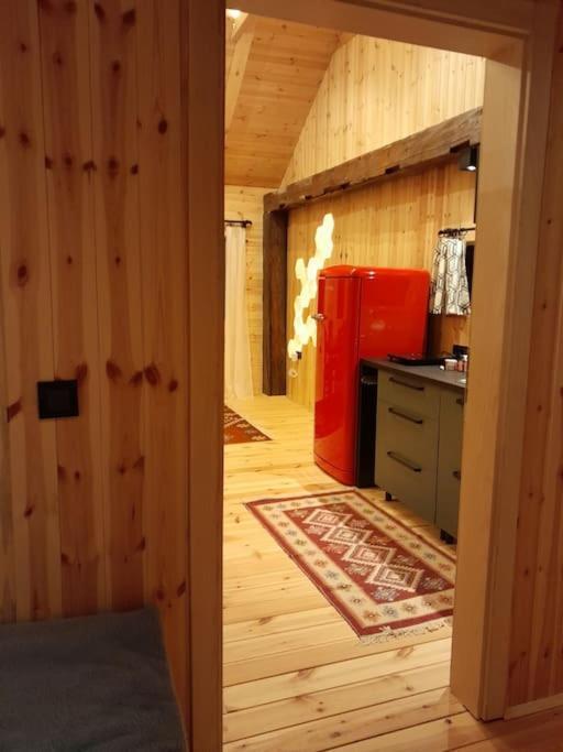 Vila Nica Wood Sremska Kamenica Exteriér fotografie