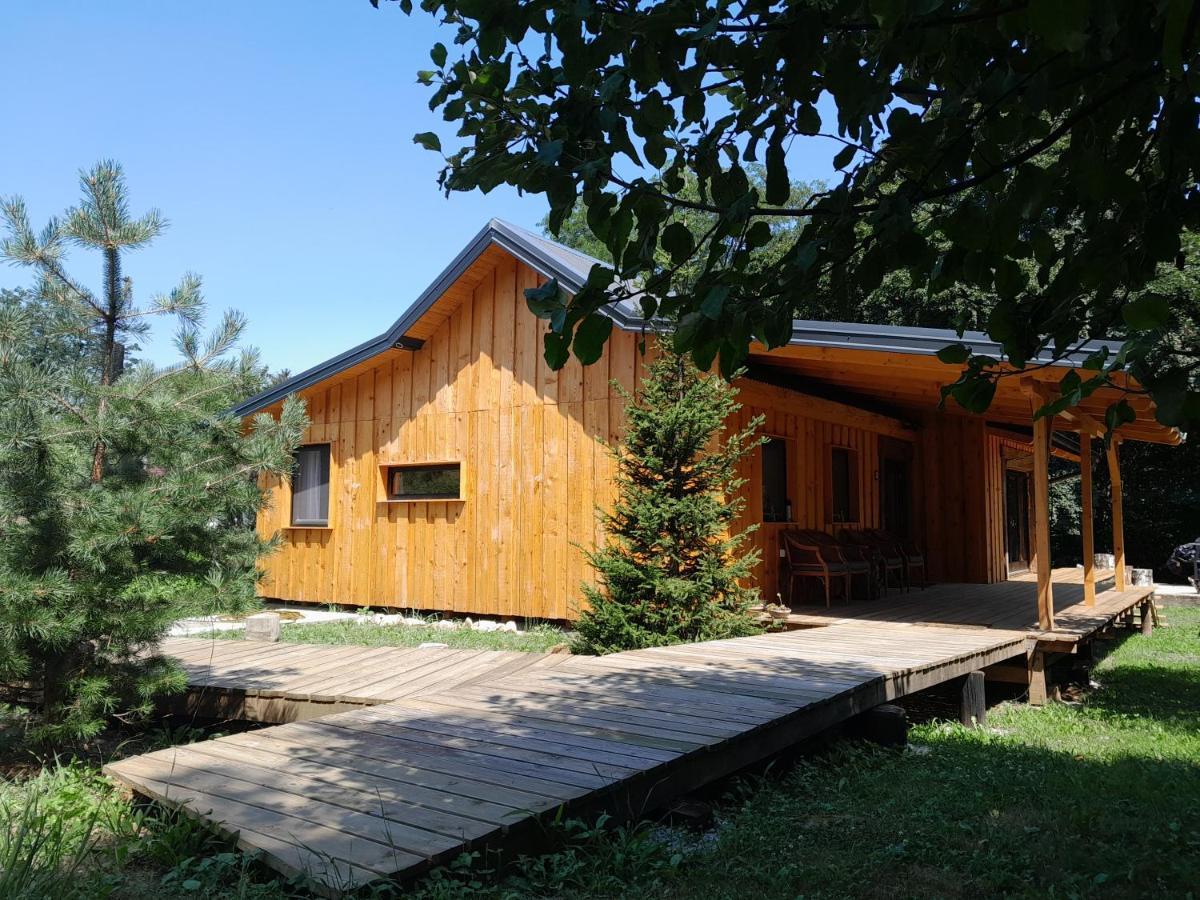 Vila Nica Wood Sremska Kamenica Exteriér fotografie