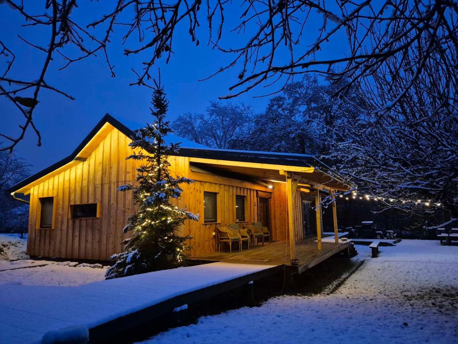 Vila Nica Wood Sremska Kamenica Exteriér fotografie